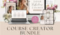 design canva online course workbook lesson slides for coaches and course creator