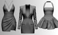 create second life, 3d character, 3d clothing, rigging, 3d garment