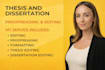 proofread and edit your theses or dissertation, phd