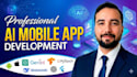 do mobile app development with ai, ai chatbot, ai website, ai saas, ai developer