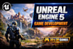 do unreal engine game development, develop unreal engine game, unreal engine 5