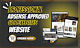 design professional adsense approval website with google site that converts