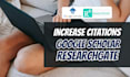 increase google scholar citations using researchgate, backdated citation