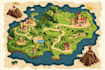 design a custom map, city illustration, and vector site plan