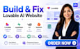 build, fix lovable ai website lovable dev lovable supabase v0 claude integration