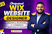do wix website design, redesign business wix website, website development
