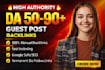 write high da guest post backlinks with SEO quality guest posting service