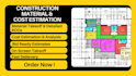 do construction estimates, material take off, boqs, cost estimation