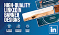 design a professional linkedin banner