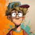 design awesome comic and cartoon style characters