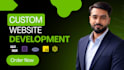 develop a professional custom web development, business website