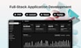 develop a full stack web application using laravel and react