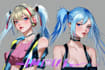 draw premium anime character with detailed shading