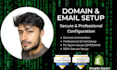 connect your domain and setup professional business email