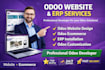 develop odoo website, odoo erp and odoo ecommerce as odoo developer