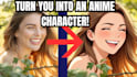 turn you into an anime character