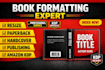 format, fix, resize, format paperback cover, hard cover