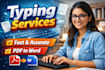 do fast and accurate typing work