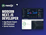 build a modern next js web app with server actions and app router