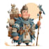 esign unique fantasy character sheets with props