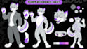 furry ref sheet, nsfw furry reference sheet, anthro ref sheet fursona oc design