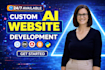 develop ai website,ai chatbot,ai web application,ai software developer