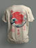 do a japanese t shirt illustration