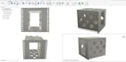 design parametric 3d cad model in fusion 360 solidworks for 3d printing