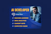 create ai chatbots and automation using python