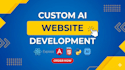 do ai web application, software development, full stack website development