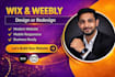 design weebly website redesign weebly website wix website design