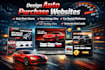 design auto purchase website auto part car listing website car rental leads