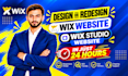 build wix website design, redesign wix website development