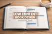 design and format low content books for amazon KDP
