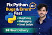 write small python scripts and fix bugs quickly