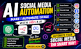 social media automation, n8n ai agent, youtube faceless video ai chatbot