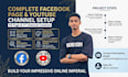 create your fb page and yt channel professionally
