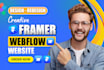 design, develop framer, figma to framer, webflow website, webflow developer