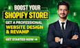 design a premium shopify ecommerce store