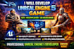 develop unreal engine 5 game, ue5 multiplayer game, 3d game developer