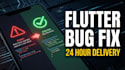 fix bugs, errors and crashes in your flutter app