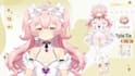 live2d vtuber model, live 2d rigging, 2d vtuber model, vtuber character