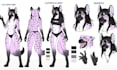 fursona ref sheet furry reference sheet anthro ref sheet furry ref sheet nsfw oc