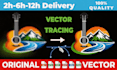 do manually vector tracing