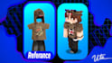 create the perfect minecraft skin based on your ideas