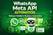 develop whatsapp chat bot using meta cloud API and node js