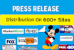 press release distribution, press release writing,press release distribbution