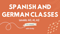 teach you spanish and german