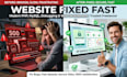 fix PHP errors, bugs, mysql issues  and website problem