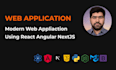build modern web application using react angular next js
